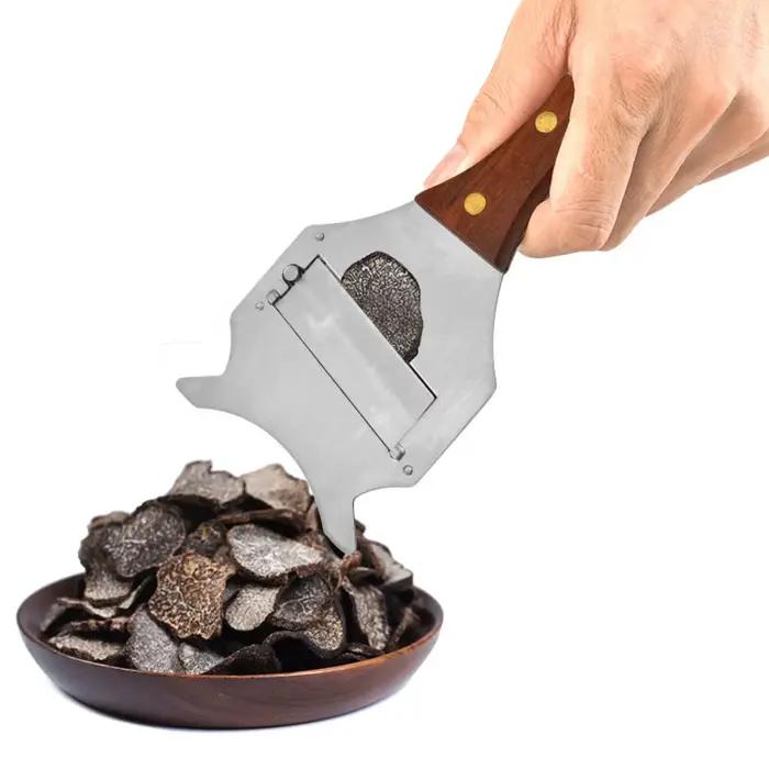 Nouveau Rouleau de beurre de truffe en acier inoxydable, trancheur, épaisseur de tranche réglable, raboteuse à chocolat, cuisson, raboteuse à fromage de haute dureté