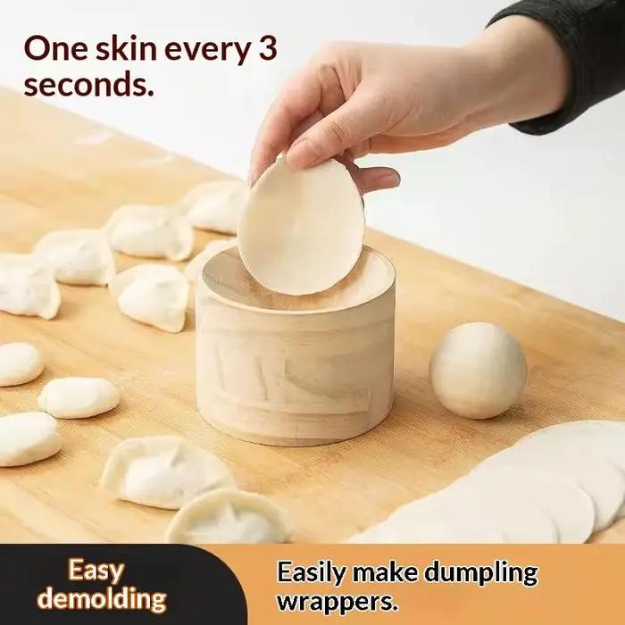 Moule à pâte en bois pour raviolis