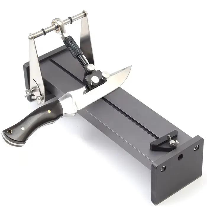 TooINA-Affûteur de couteaux multi-chLIGHTKnife en alliage d'aluminium, outil d'affûtage à angle fixe pour ciseaux, rabot, ciseau