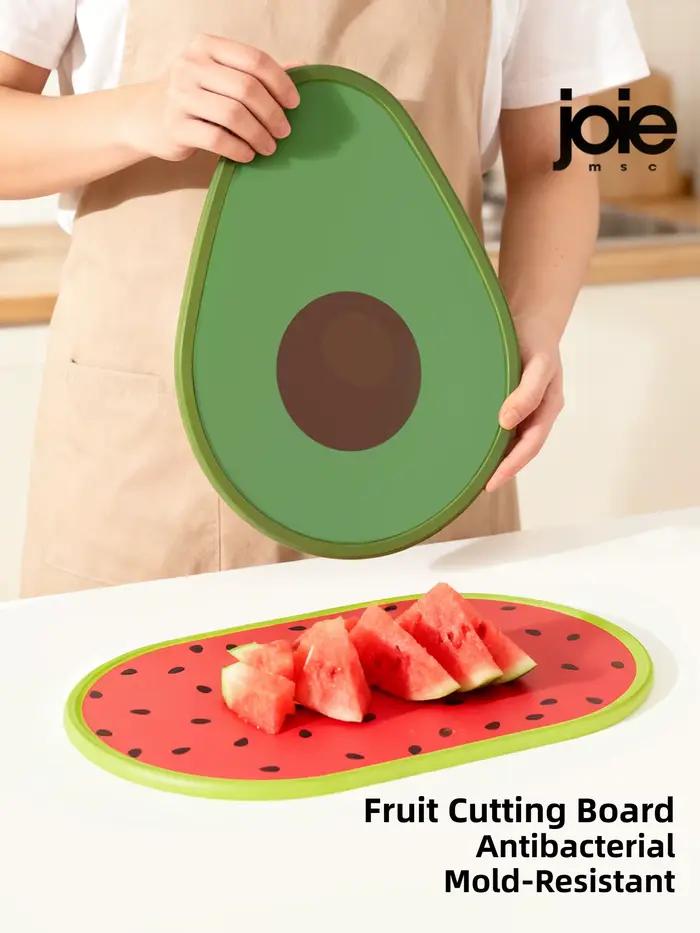 Joie planche à découper pastèque avocat antibactérien résistant au moule Double face mignon Fruits légumes PP planche à découper cuisine