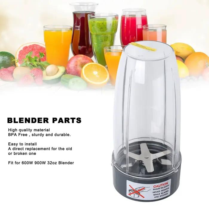 Tasse de 32oz avec lame extracteur pour blender Ju479, accessoire de remplacement adapté au 600W 900W