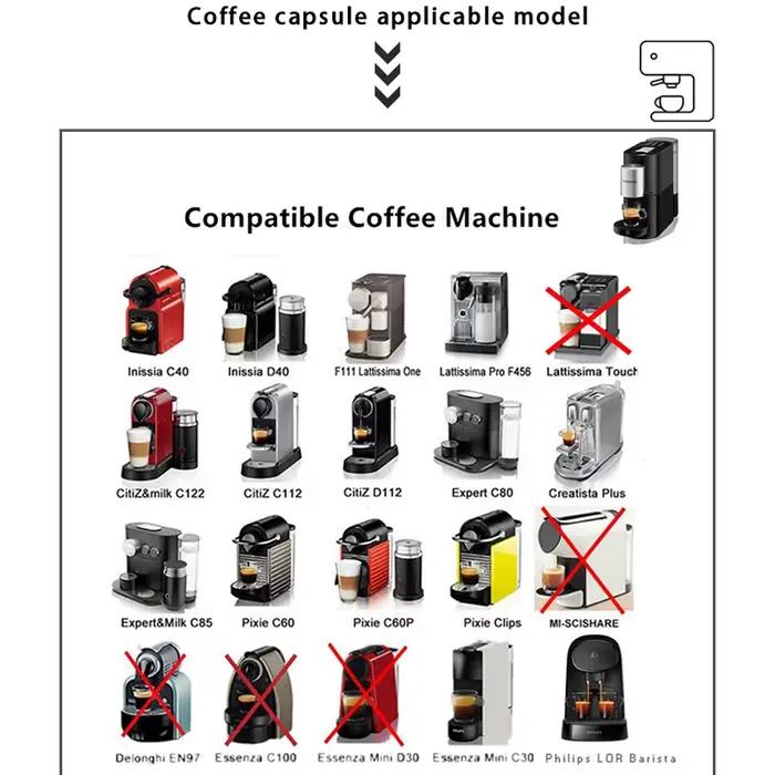 Capsules de café Nespresso rechargeables et réutilisables
