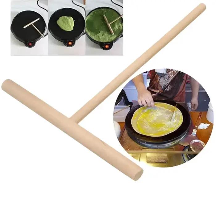 Épandeur de pâte à crêpes en bois