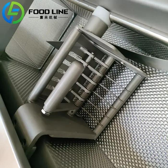 Machine commerciale de découpe automatique de boeuf de saucisse de bacon de trancheuse de viande congelée de jambon de bacon
