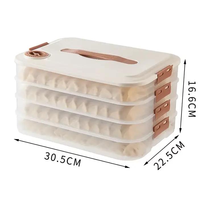 Boîte de rangement multicouche pour boulettes congelées