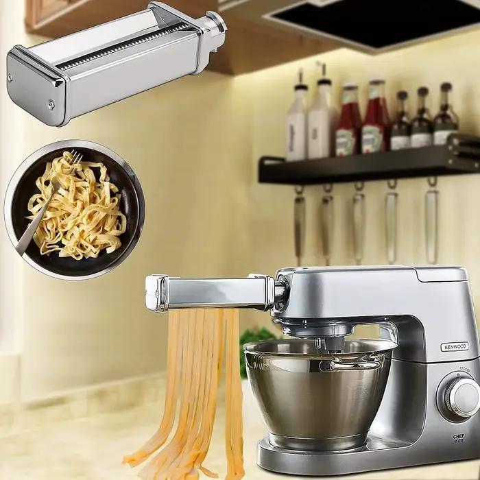 Ensemble de broyeur alimentaire KIKIAID pour Kenwood Chef/Fall XL, KVC, KVL, kMix - Accessoires pour broyage de viande, fruits, légumes, fromages à pâte dure et fabrication de saucisses