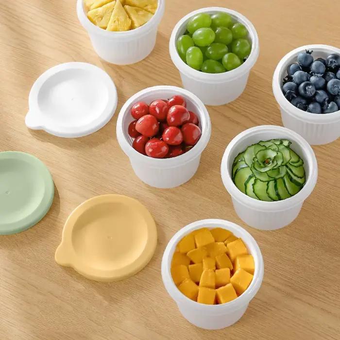 Boîte de fraîcheur à Double couche, boîte de rangement fraîche scellée pour légumes avec panier de vidange, crépines de vidange pour réfrigérateur, conteneur