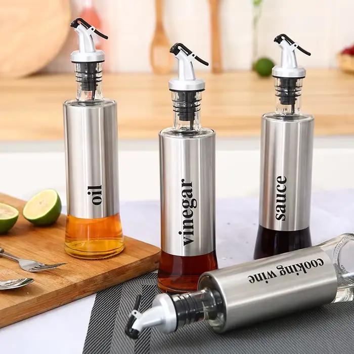 Distributeur de bouteilles d'assaisonnement de cuisine