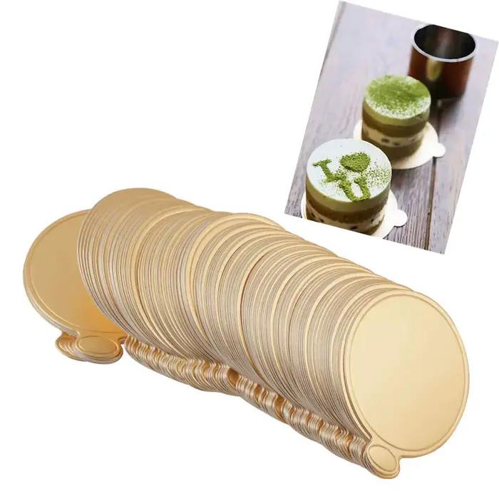 Mini planches à gâteaux en carton