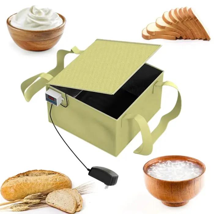 Boîte de fermentation de pâte isolée avec coussin chauffant, -50-110 Celsius, armoire de fermentation de pâte, contrôle précis de la température