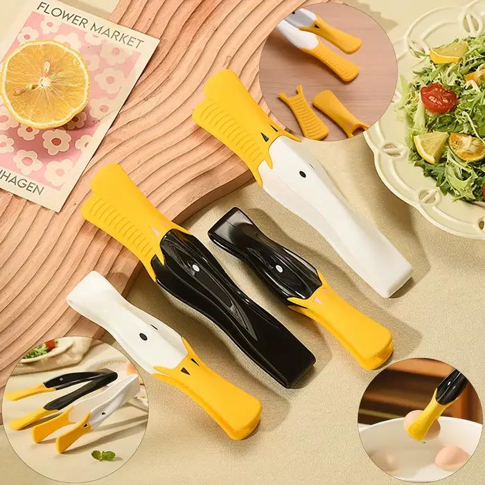 Pince à pain en silicone pour barbecue