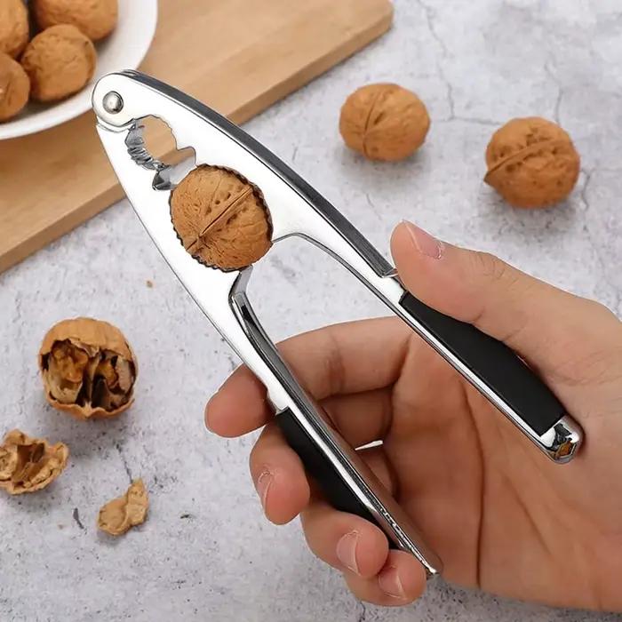 Nouveau 1 pièces pince à décortiqueur casse-noisette outils d'ouverture de coque multifonctionnels