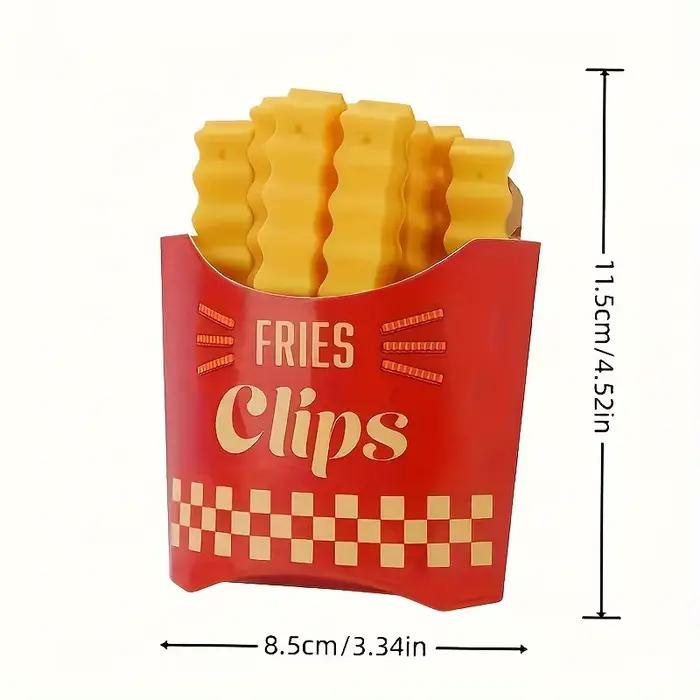 12 pièces en forme de pomme de terre Portable cuisine stockage alimentaire Snack joint sac Clips scellant pince ABS outil magnétique réfrigérateur aimant