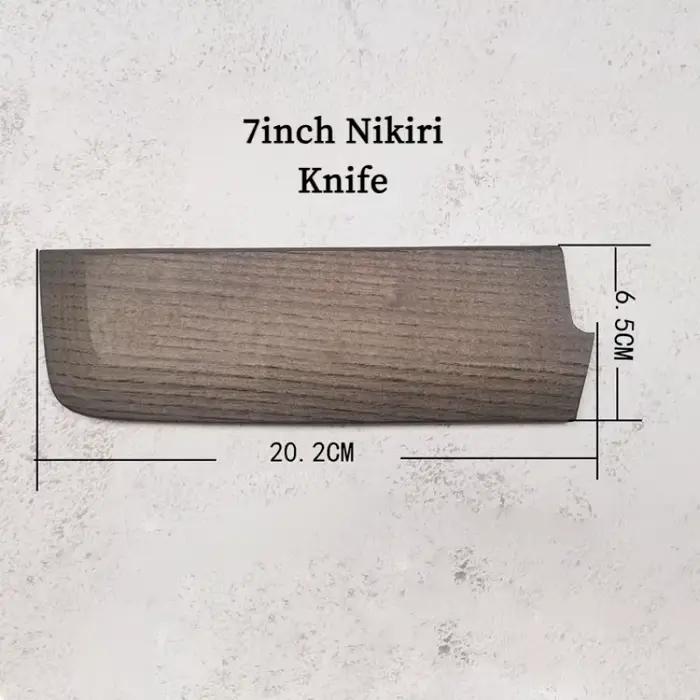 Gaine en bois Saya pour couteaux Gyuto Santoku Deba Nakiri bloc de hachage couteaux de cuisine japonais occasions spéciales cadeau qualité robuste