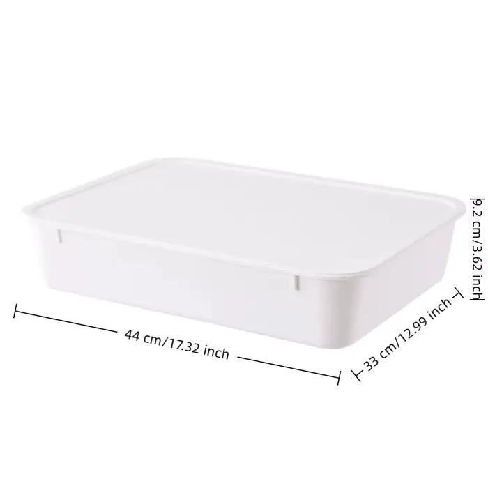 Boîte de levage de pâte hermétique robuste avec couvercle, 1 ou 2 pièces, pour pâte à pizza, contenants de pâte de qualité alimentaire, pour la fabrication du pain