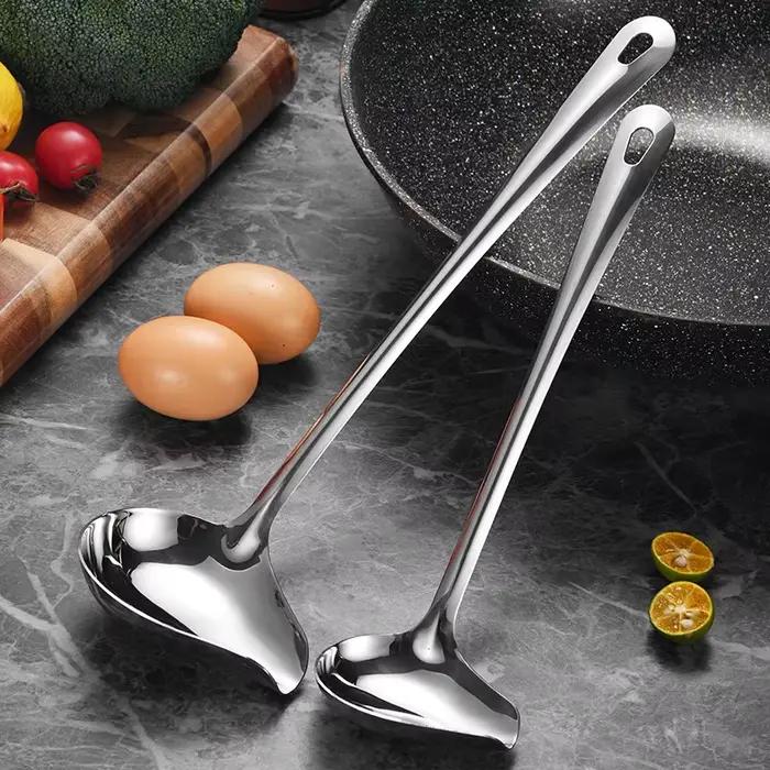 Cuillère à bec de canard en acier inoxydable