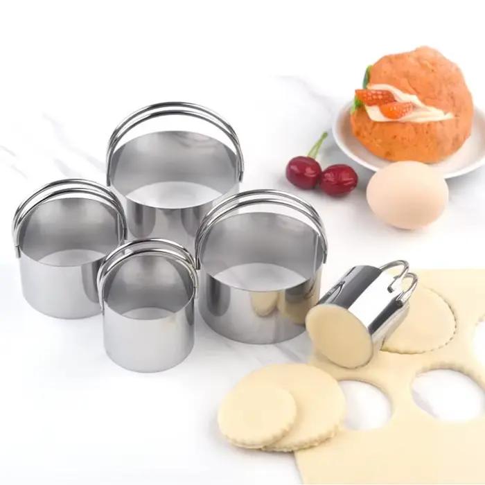 Ensemble de 5 moules à biscuits ronds pour une création