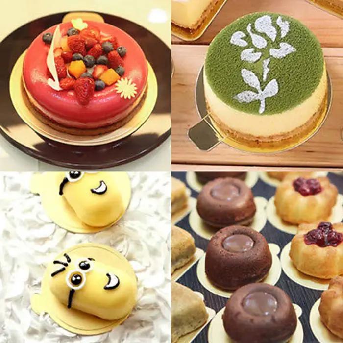 Mini planches à gâteaux en carton