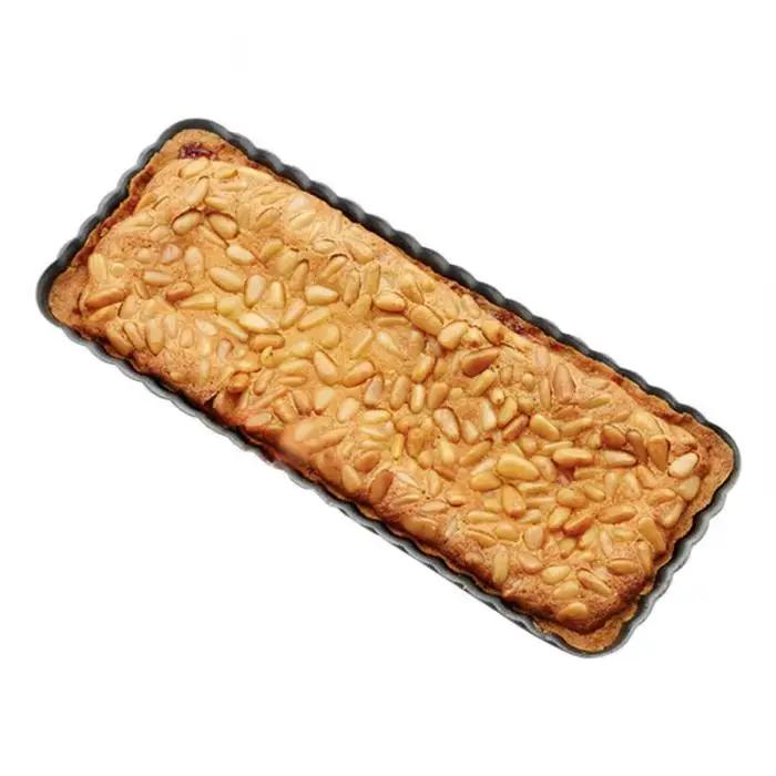 Moule à tarte rectangulaire cannelé