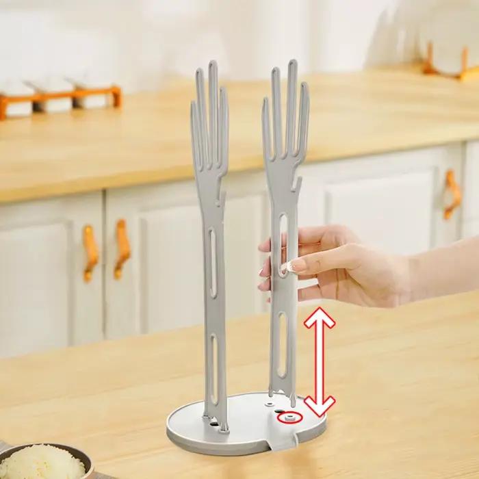 Porte-serviettes en caoutchouc pour évier de cuisine, support isotStand, sèche-linge T1, seau de vidange, rangement supérieur, accessoires d'outils, 1PC