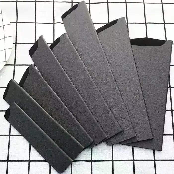Housse en plastique résistant pour couteau de cuisine de 13,5 à 26 cm, avec protection de lame, pour couteau à sashimi, découpe, filetage et épluchage, en blanc, bleu, jaune, rouge, violet, gris, noir et vert