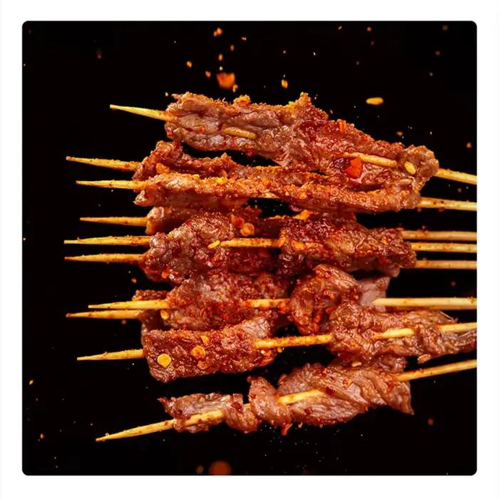 Coupe-viande à cordes pour viandes, 49 grilles, rôtissoire, bœuf d'agneau, brochette de Barbecue, Camping en plein air, Kebab, accessoires de cuisine, outils de Barbecue