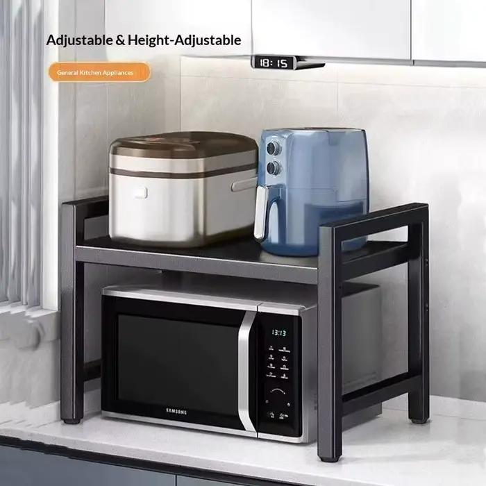 Support de rangement pour micro-ondes de cuisine de comptoir