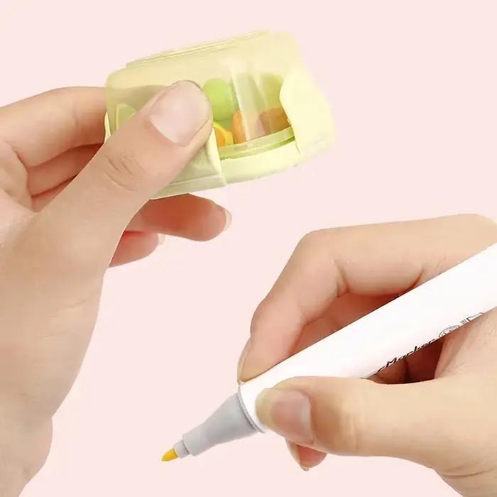 Boîtes de rangement en plastique ronds hermétiques pour réfrigération et chauffage occasionnels préparation alimentaire durable et écoresponsable