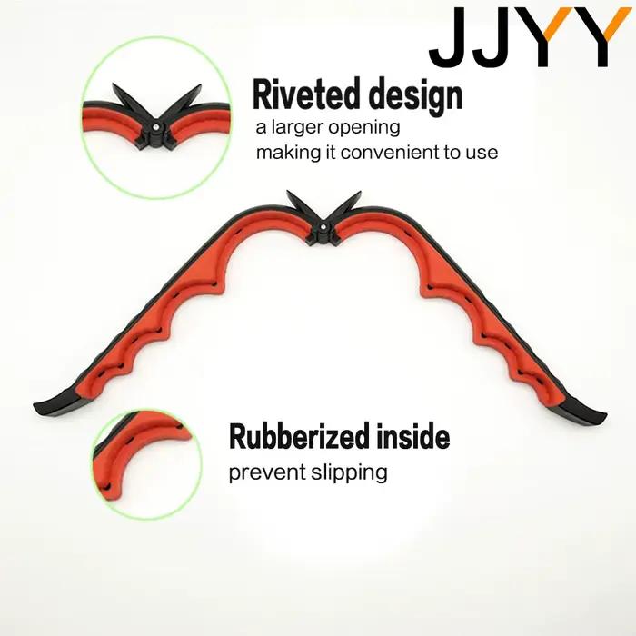 JJYY Ouvre-bocal 5 en 1 Ouvre-bouteille à prise facile Couvercle tournant Ouverture rapide Cuisson Utilisation