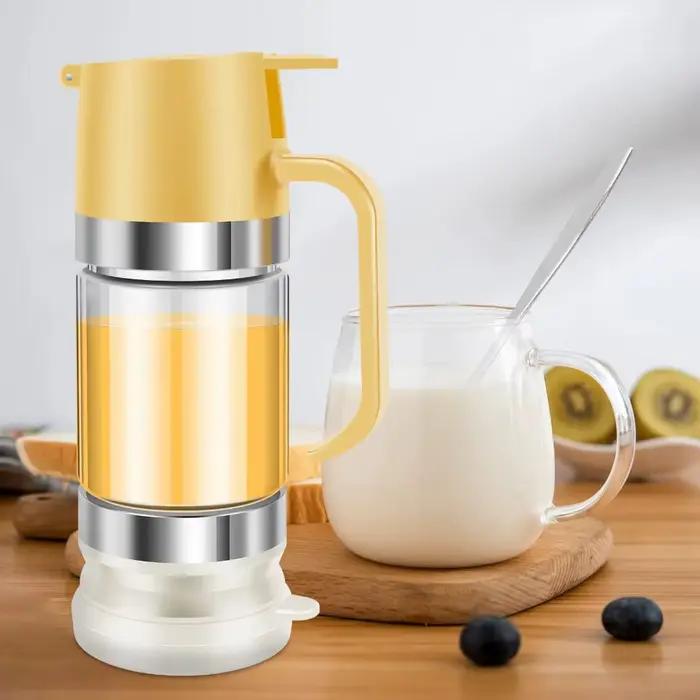 Distributeur de miel en verre durable de 300 ml