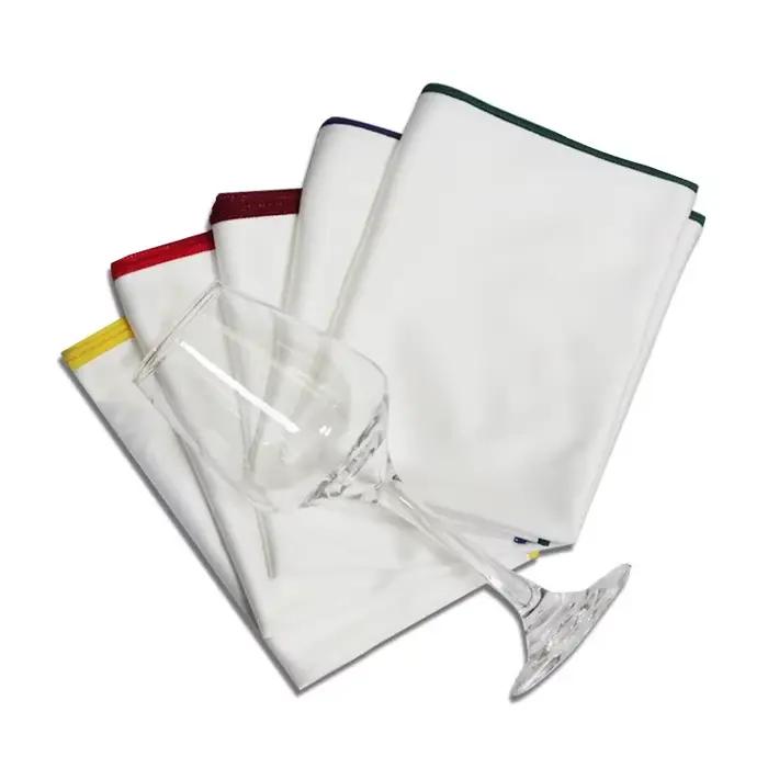 Chiffon de nettoyage de verre sans peluches