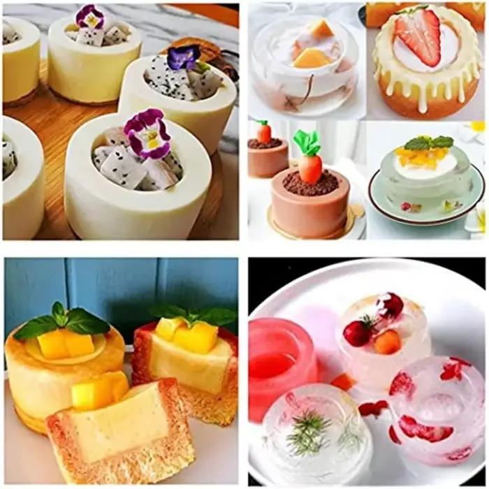 Moule à gâteau rond en Silicone