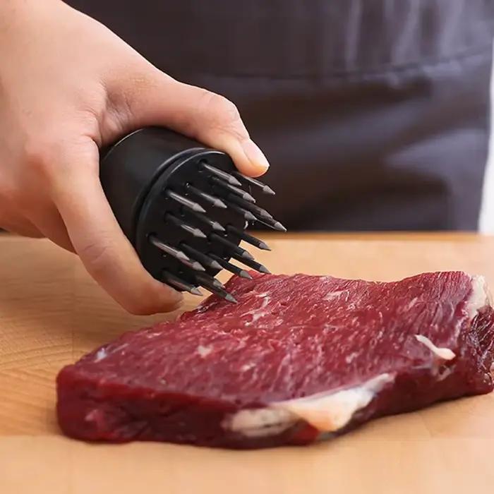 Attendrisseur de viande couteau en acier inoxydable Steak de boeuf 56 lames aiguille outils de cuisine professionnels WF