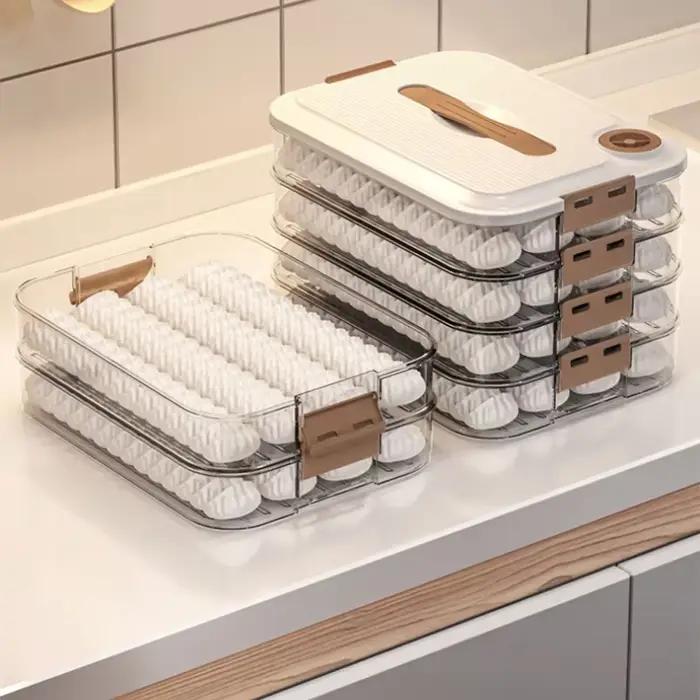 Boîte de rangement multicouche pour boulettes congelées