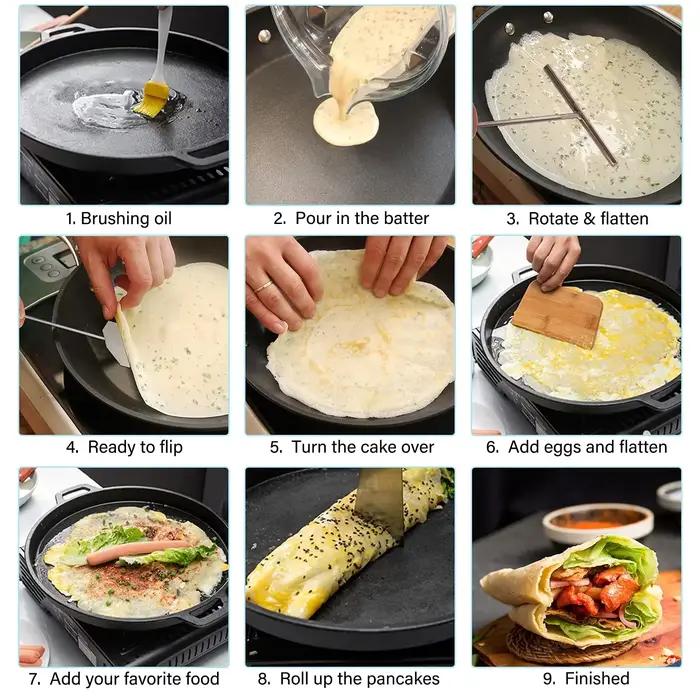 Épandeur de crêpes français