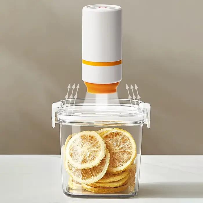 Récipient scellé sous vide pour grains de café boîte de rangement de céréales et de riz pot sous vide électrique pour conservation des aliments occasions spéciales à offrir