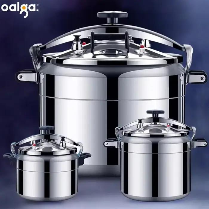Autocuiseur Commercial 50L épaissi grande capacité cuisinière à Induction à gaz universel antidéflagrant