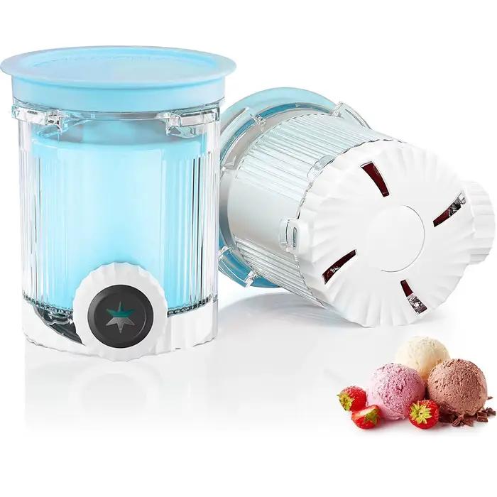 Pot de stockage pour crème glacée compatible avec la machine à crème glacée Ninja Swirl By Creami NC701 NC700 pour une expérience glaciale durable et éco-responsable à offrir pour les occasions spéciales