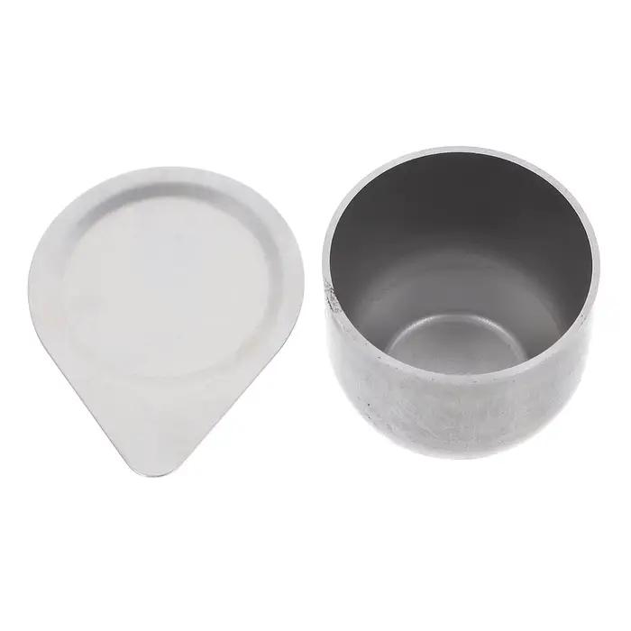 Creuset en fer polyvalent, durable, résistant aux hautes températures, pour la fusion et le raffinage, outil pratique de laboratoire
