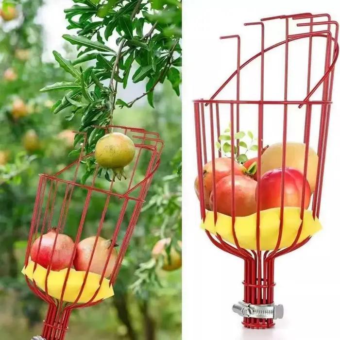 1 pièce Machine à cueillir les fruits, Dispositif de collecte et de récupération des fruits, Pratique et pratique, Outil de jardinage