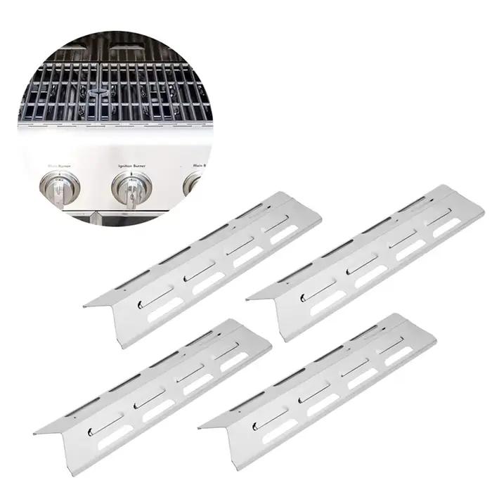 Accessoires de four à gril M12K, plaque chauffante, pinces thermiques en acier inoxydable, couvercle de déflecteur de tente, ensemble d'accessoires de four 4 pièces