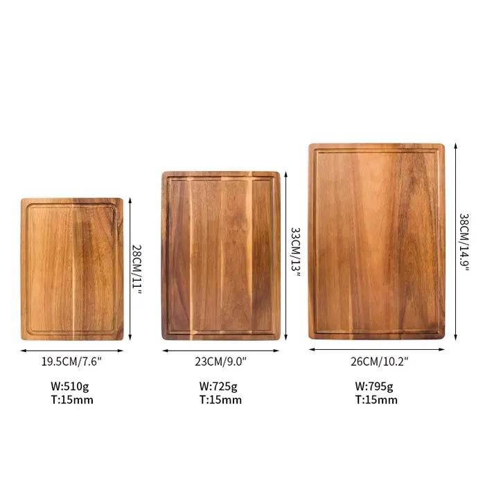 Planches à découper en bois
