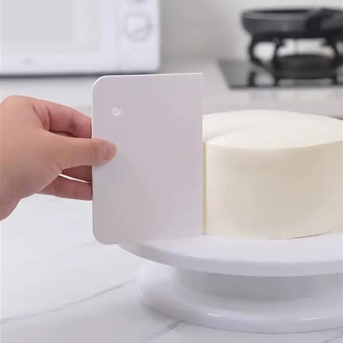 Kit de grattoirs à gâteaux en plastique pour pâtissiers professionnels et amateurs occassions spéciales et quotidiennes