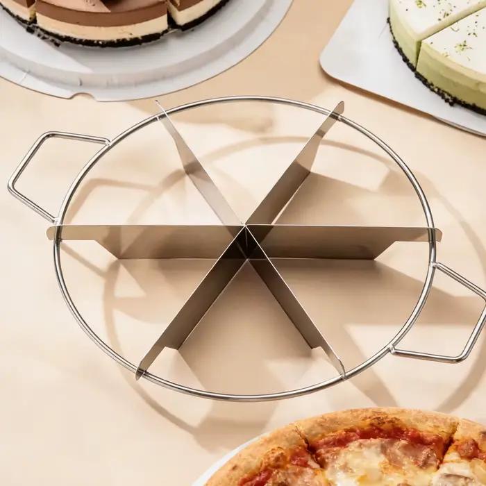 Coupe-gâteau et trancheuse en acier inoxydable