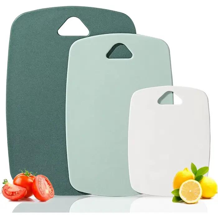 Planche à découper antibactérienne, planche à découper en plastique antidérapante pour légumes, Fruits, aliments pour bébés, planche de cuisine anti-moisissure