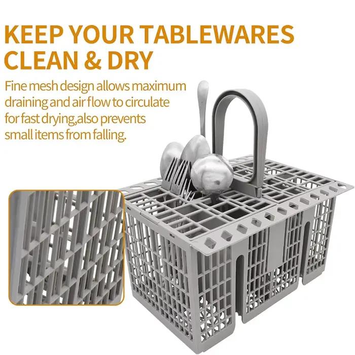 Lave-vaisselle détachable panier à couverts vaisselle Portable fourchette cuillère couverts stockage cuisine outils de vaisselle multifonctionnels 