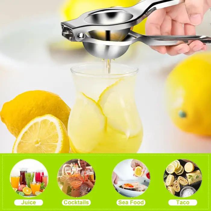 Presse-citron manuel en acier inoxydable