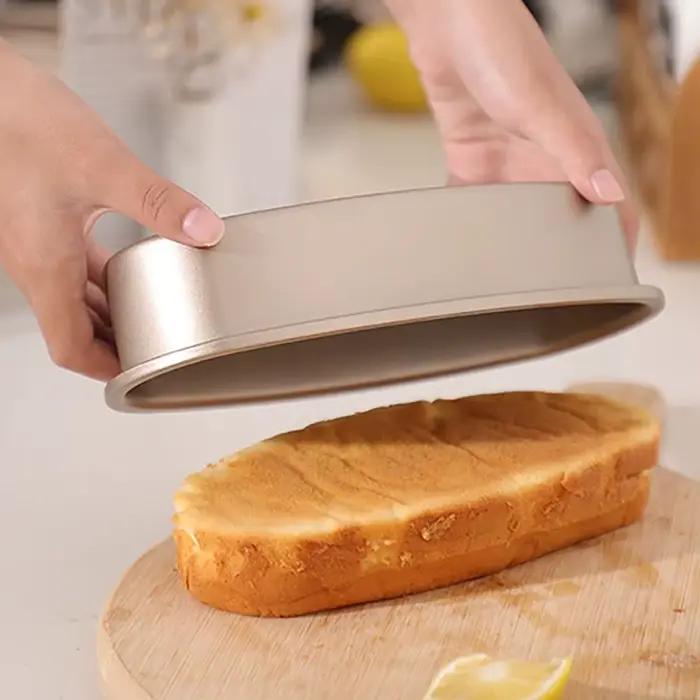 Ustensiles de cuisson antiadhésifs faciles en alliage d'aluminium