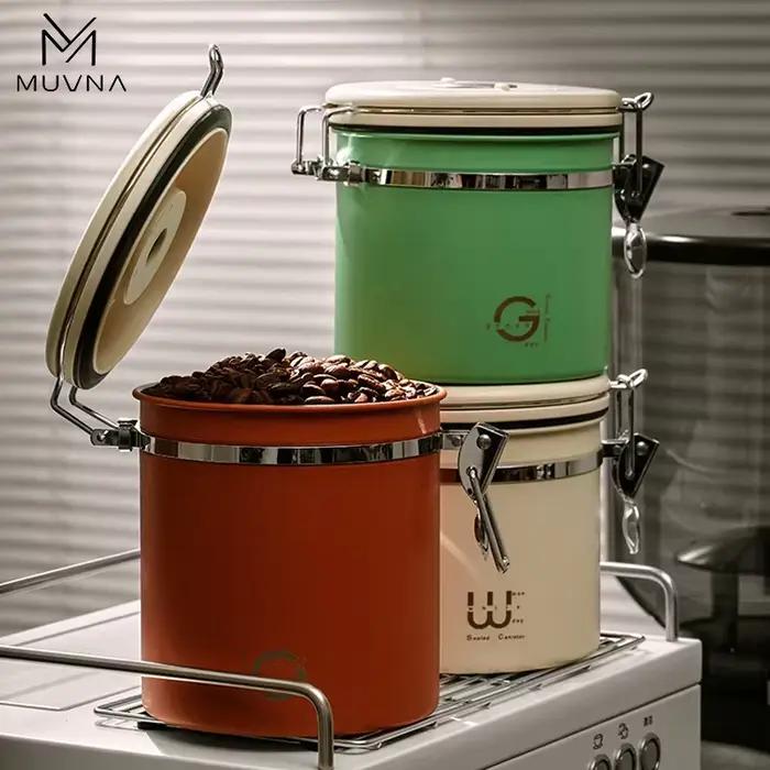 MUVNA – grand pot de stockage de grains de café