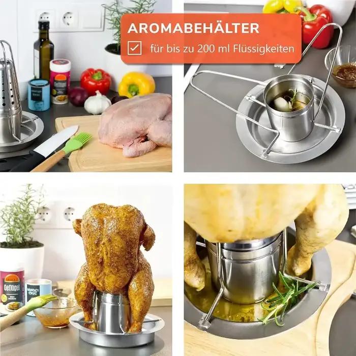 Support de rôtissoire pour poulet